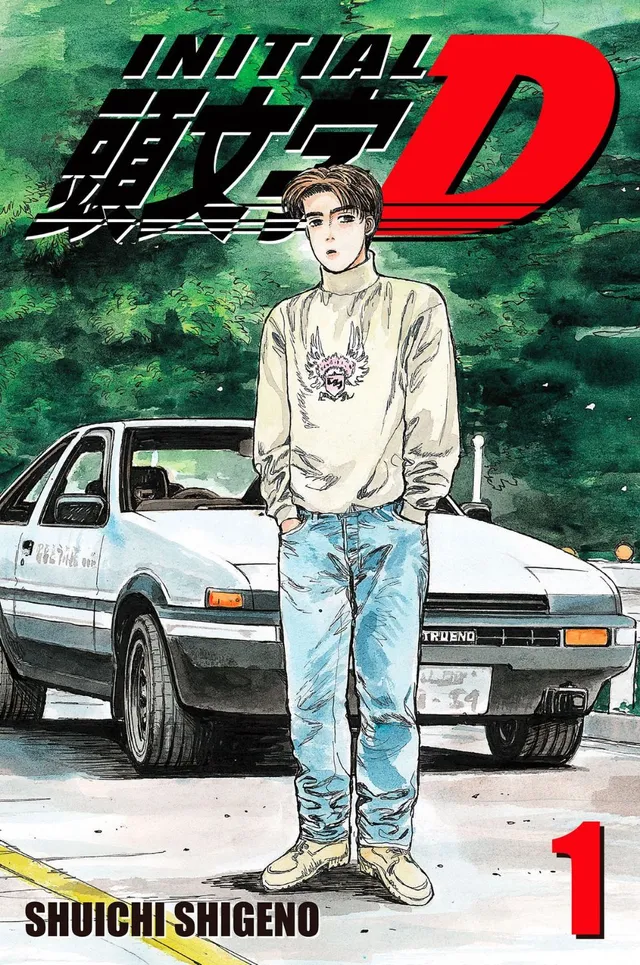 Initial D volume 1 cover