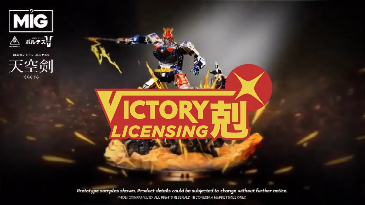 Showreel poster: Voltes V premium statue, Victory Licensing